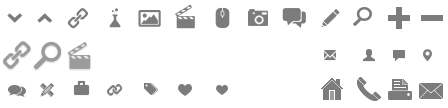 Various icons set