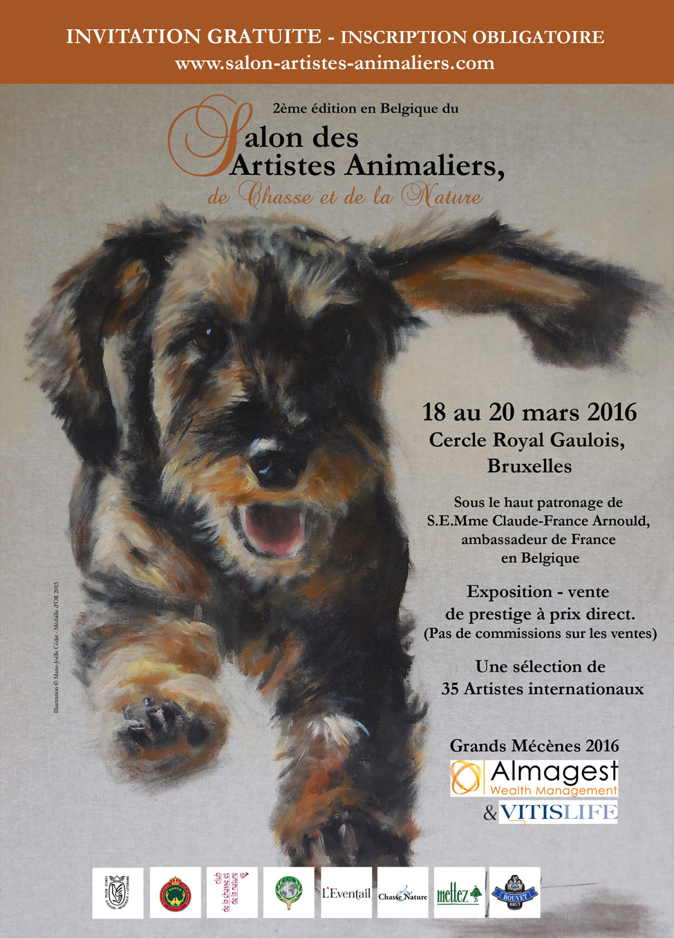 Salon des Artistes Animaliers de la Chasse et de la Nature 2016