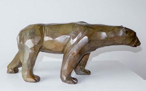 Grande Ourse version facettes, sculpture de Philippe Gueguen