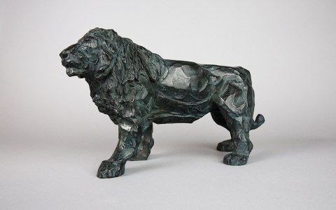 Roi Lion, sculpture de Philippe Gueguen