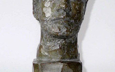 Timothée enfant, sculpture de Philippe Gueguen